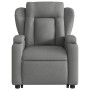 Sillón reclinable elevable de tela gris oscuro de , Sillones - Ref: Foro24-3204483, Precio: 308,09 €, Descuento: %