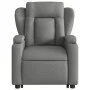 Silla de masaje reclinable de pie de tela gris oscuro de , Sillones - Ref: Foro24-3204495, Precio: 314,93 €, Descuento: %