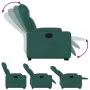 Sillón reclinable elevable tela verde oscuro de , Sillones - Ref: Foro24-3204488, Precio: 297,77 €, Descuento: %