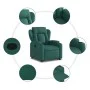 Sillón reclinable elevable tela verde oscuro de , Sillones - Ref: Foro24-3204488, Precio: 297,77 €, Descuento: %