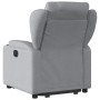Sillón eléctrico reclinable elevable de tela gris claro de , Sillones - Ref: Foro24-3204506, Precio: 348,60 €, Descuento: %