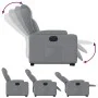 Sillón eléctrico reclinable elevable de tela gris claro de , Sillones - Ref: Foro24-3204506, Precio: 389,00 €, Descuento: %