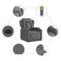 Sillón de masaje eléctrico reclinable elevable tela gris oscuro de , Sillones - Ref: Foro24-3204519, Precio: 367,92 €, Descue...