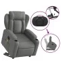 Sillón de masaje eléctrico reclinable elevable tela gris oscuro de , Sillones - Ref: Foro24-3204519, Precio: 367,92 €, Descue...