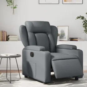 Gray Faux Leather Power Recliner by , Armchairs - Ref: Foro24-3204533, Price: 252,01 €, Discount: %