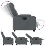 Grauer Power-Liegestuhl aus Kunstleder von , Sessel - Ref: Foro24-3204533, Preis: 252,01 €, Rabatt: %