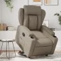 Sillón reclinable elevable cuero artificial color capuchino de , Sillones - Ref: Foro24-3204550, Precio: 316,22 €, Descuento: %