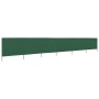 Paravientos de playa de 6 paneles de tela 800x80 cm verde de vidaXL, Sombrillas - Ref: Foro24-44544, Precio: 69,83 €, Descuen...