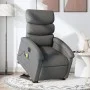 Sillón de masaje eléctrico reclinable elevable tela gris oscuro de , Sillones - Ref: Foro24-3204015, Precio: 341,64 €, Descue...