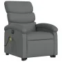Sillón de masaje eléctrico reclinable elevable tela gris oscuro de , Sillones - Ref: Foro24-3204015, Precio: 341,64 €, Descue...