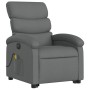 Sillón de masaje eléctrico reclinable elevable tela gris oscuro de , Sillones - Ref: Foro24-3204015, Precio: 318,21 €, Descue...