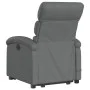 Sillón de masaje eléctrico reclinable elevable tela gris oscuro de , Sillones - Ref: Foro24-3204015, Precio: 341,64 €, Descue...