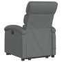 Sillón de masaje eléctrico reclinable elevable tela gris oscuro de , Sillones - Ref: Foro24-3204015, Precio: 318,21 €, Descue...