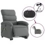 Sillón de masaje eléctrico reclinable elevable tela gris oscuro de , Sillones - Ref: Foro24-3204015, Precio: 341,64 €, Descue...