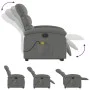Sillón de masaje eléctrico reclinable elevable tela gris oscuro de , Sillones - Ref: Foro24-3204015, Precio: 341,64 €, Descue...