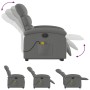 Sillón de masaje eléctrico reclinable elevable tela gris oscuro de , Sillones - Ref: Foro24-3204015, Precio: 318,21 €, Descue...