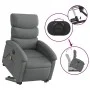 Sillón de masaje eléctrico reclinable elevable tela gris oscuro de , Sillones - Ref: Foro24-3204015, Precio: 341,64 €, Descue...