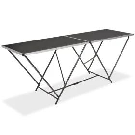 Faltbarer Tapeziertisch aus MDF und Aluminium 200x60x78 cm von vidaXL, Klapptische - Ref: Foro24-142920, Preis: 124,33 €, Rab...