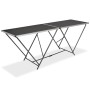 Mesa para empapelar plegable de MDF y aluminio 200x60x78 cm de vidaXL, Mesas plegables - Ref: Foro24-142920, Precio: 126,53 €...