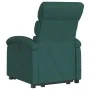 Sillón masaje eléctrico reclinable elevable tela verde oscuro de , Sillones - Ref: Foro24-3204020, Precio: 356,85 €, Descuent...