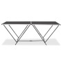 Mesa para empapelar plegable de MDF y aluminio 200x60x78 cm de vidaXL, Mesas plegables - Ref: Foro24-142920, Precio: 126,53 €...
