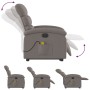 Sillón de masaje eléctrico reclinable elevable tela taupé de , Sillones - Ref: Foro24-3204022, Precio: 319,46 €, Descuento: %