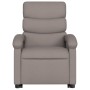 Sillón de masaje eléctrico reclinable elevable tela taupé de , Sillones - Ref: Foro24-3204022, Precio: 319,46 €, Descuento: %