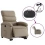 Sillón elevable eléctrico cuero artificial capuchino de , Sillones - Ref: Foro24-3204060, Precio: 330,56 €, Descuento: %