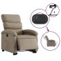 Sillón elevable eléctrico cuero artificial capuchino de , Sillones - Ref: Foro24-3204060, Precio: 309,99 €, Descuento: %