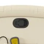 Sillón reclinable de masaje de pie cuero artificial color crema de , Sillones - Ref: Foro24-3204048, Precio: 286,96 €, Descue...