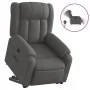 Sillón eléctrico reclinable elevable de tela gris oscuro de , Sillones - Ref: Foro24-3205341, Precio: 347,61 €, Descuento: %