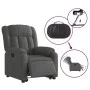 Sillón eléctrico reclinable elevable de tela gris oscuro de , Sillones - Ref: Foro24-3205341, Precio: 347,61 €, Descuento: %