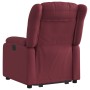 Sillón eléctrico reclinable elevable de tela rojo tinto de , Sillones - Ref: Foro24-3205343, Precio: 342,68 €, Descuento: %