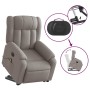 Sillón de masaje eléctrico reclinable elevable tela taupé de , Sillones - Ref: Foro24-3205360, Precio: 359,22 €, Descuento: %