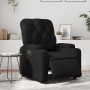 Sillón reclinable eléctrico de cuero sintético negro de , Sillones - Ref: Foro24-3204758, Precio: 252,73 €, Descuento: %