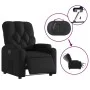 Sillón reclinable eléctrico de cuero sintético negro de , Sillones - Ref: Foro24-3204758, Precio: 253,18 €, Descuento: %