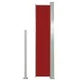 Toldo lateral retráctil 140x300 cm rojo de vidaXL, Sombrillas - Ref: Foro24-45356, Precio: 89,76 €, Descuento: %