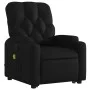 Black Artificial Leather Foot Massage Recliner by , Armchairs - Ref: Foro24-3204779, Price: 297,73 €, Discount: %