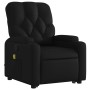 Sillón reclinable de masaje de pie cuero artificial negro de , Sillones - Ref: Foro24-3204779, Precio: 286,73 €, Descuento: %
