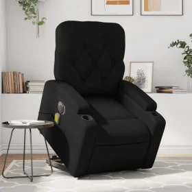 Elektrischer Massagesessel aus schwarzem Kunstleder von , Sessel - Ref: Foro24-3204793, Preis: 348,38 €, Rabatt: %
