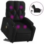 Elektrischer Massagesessel aus schwarzem Kunstleder von , Sessel - Ref: Foro24-3204793, Preis: 348,38 €, Rabatt: %