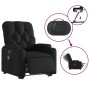 Sillón de masaje elevable eléctrico cuero sintético negro de , Sillones - Ref: Foro24-3204793, Precio: 329,41 €, Descuento: %