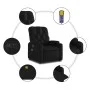 Elektrischer Massagesessel aus schwarzem Kunstleder von , Sessel - Ref: Foro24-3204793, Preis: 348,38 €, Rabatt: %