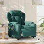 Elektrischer Massagesessel aus dunkelgrünem Stoff von , Sessel - Ref: Foro24-3204476, Preis: 302,39 €, Rabatt: %