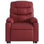 Sillón de masaje elevable eléctrico cuero artificial rojo tinto de , Sillones - Ref: Foro24-3206624, Precio: 338,12 €, Descue...