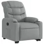 Sillón reclinable elevable de tela gris claro de , Sillones - Ref: Foro24-3206645, Precio: 289,12 €, Descuento: %