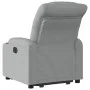 Sillón reclinable elevable de tela gris claro de , Sillones - Ref: Foro24-3206645, Precio: 289,12 €, Descuento: %