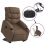 Silla de masaje reclinable de pie de tela marrón de , Sillones - Ref: Foro24-3206658, Precio: 351,25 €, Descuento: %