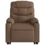 Silla de masaje reclinable de pie de tela marrón de , Sillones - Ref: Foro24-3206658, Precio: 351,25 €, Descuento: %