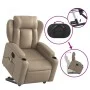 Sillón reclinable de masaje eléctrico cuero sintético capuchino de , Sillones - Ref: Foro24-3204571, Precio: 382,63 €, Descue...